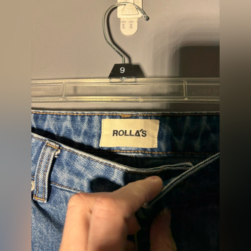 ROLLA’S Original Cropped Straight Jeans Women’s Size 27 - Picture 3 of 6